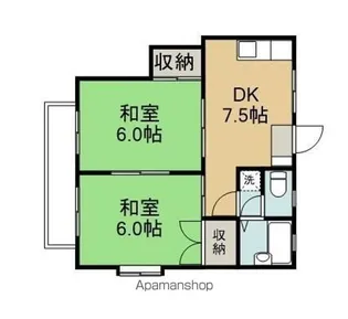 グリーンハイツ【101号室】の間取り