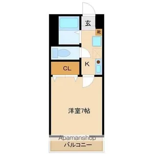 愛知県春日井市高蔵寺町1丁目【アパート】の間取り