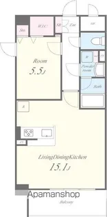 イルミナーレ学大【1階】の間取り