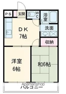 ラフィーヌ池田1番館【1階】の間取り