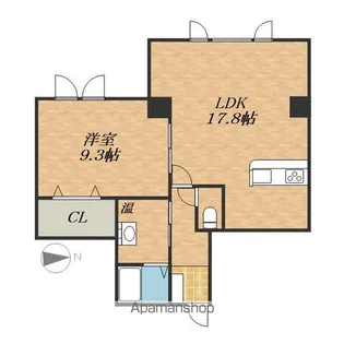NCウイング5【4階】の間取り