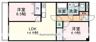 ローズガーデン【1階】の間取り