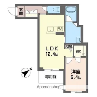 サン戸田公園【104号室】の間取り