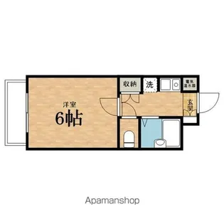 共立リライアンス豊田【B303号室】の間取り