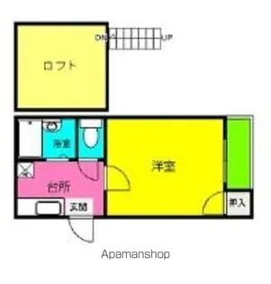 サンシャイン井尻【2階】の間取り
