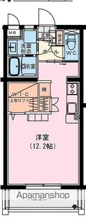 サンライズ富高 西【2階】の間取り