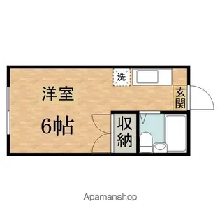 マルナカハイツA【107号室】の間取り