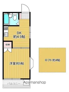 ルッソア・ヴェルデ【2階】の間取り