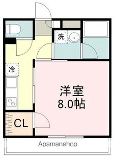 カピートロⅠ【1階】の間取り