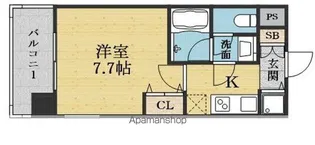 東明マンション新東【5階】の間取り