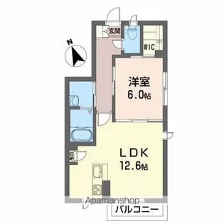 シャーメゾンU・U【2階】の間取り