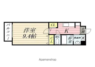 シェルプランタン【505号室】の間取り