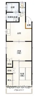 ダイアナハイツ【101号室】の間取り