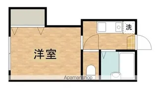 コーポブルースカイ【2階】の間取り