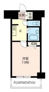 LASANTE錦糸町【5階】の間取り