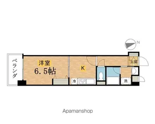 レジデンス八王子上野町【4階】の間取り