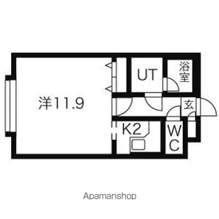サンライズ文京台【3階】の間取り