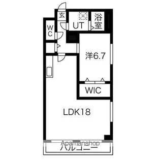 LE COCON守山【5階】の間取り