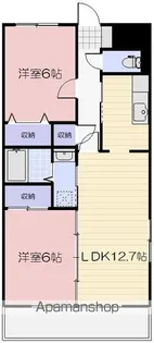 パラッツォ操明【2階】の間取り