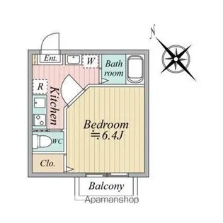 キャメル鳩ケ谷本町【1階】の間取り