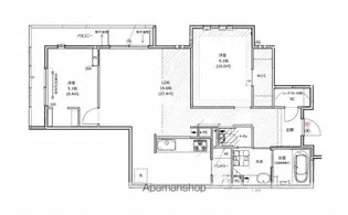 ル・シエル開智【302号室】の間取り