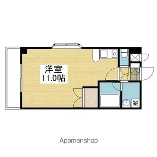 カサグランデ小坂【406.号室】の間取り