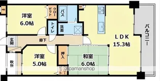 アメニティ南草津Ⅳ【3階】の間取り