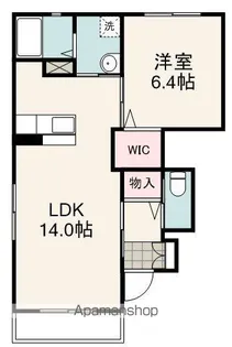 メゾン・ボナール【101号室】の間取り