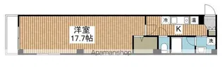 サンジェーヌ本町【302号室】の間取り