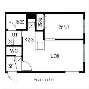 ソラタス【3階】の間取り