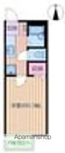 パークステュディオ堀切菖蒲園B【205号室】の間取り