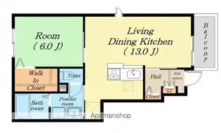 セントローレンス【105号室】の間取り