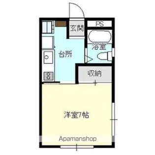 ラビハウス6【A号室】の間取り