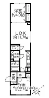 クリオ ラモード水天宮前【3階】の間取り