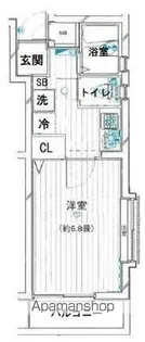 プレール・ドゥーク新中野【4階】の間取り