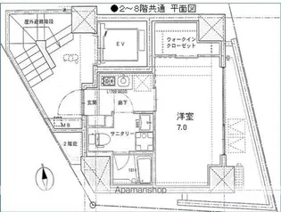 外苑キリンビル【6階】の間取り