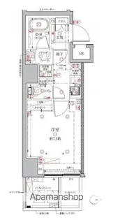 クレイシアIDZ浅草【5階】の間取り