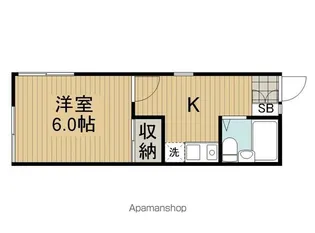 グリーンヒルC【105号室】の間取り