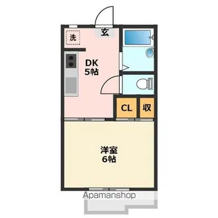 グランステーション大垣【2階】の間取り