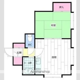 セピア伏古A【105号室】の間取り