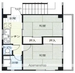 サンライズマンション【3階】の間取り