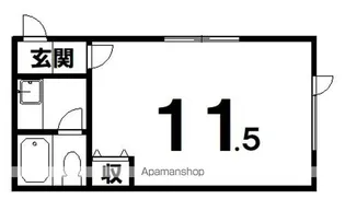 ハイム曙【2階】の間取り