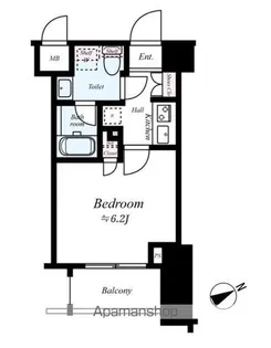 LE’A横濱ウエストステージ【6階】の間取り