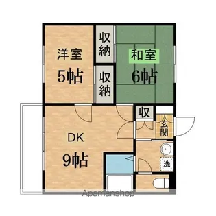 ドュミリエール【4階】の間取り