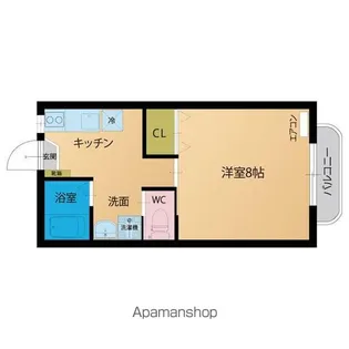 グラシューズ【2階】の間取り