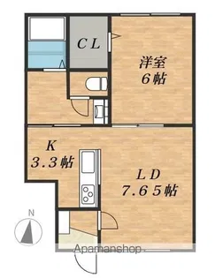 ももはうす2【2階】の間取り
