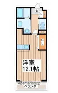 グラッツェ鎌倉【2階】の間取り