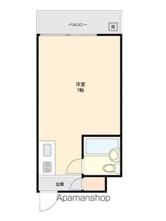 メゾン・ド・ローザス【2階】の間取り