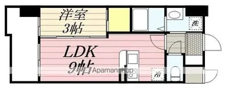 LIFEFIELD二日市駅前【1005号室】の間取り