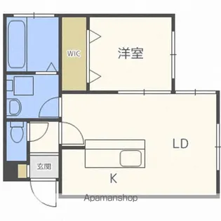 アンジュ・オール【4階】の間取り
